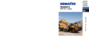 Колесни товарачи Komatsu WA600-6