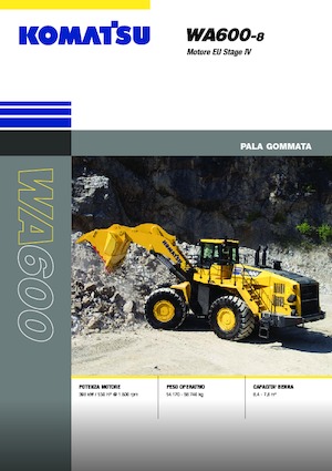 Колесни товарачи Komatsu WA600-8E0