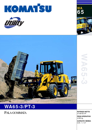 Колесни товарачи Komatsu WA65-3