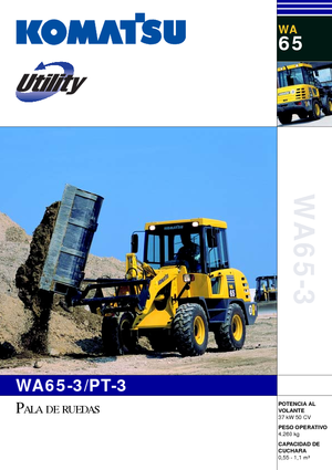 Колесни товарачи Komatsu WA65-3