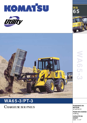 Колесни товарачи Komatsu WA65-3