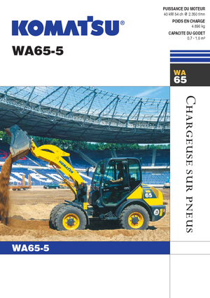 Колесни товарачи Komatsu WA65-5