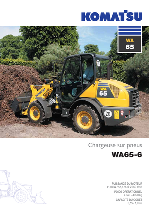 Колесни товарачи Komatsu WA65-6