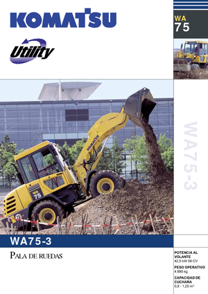 Колесни товарачи Komatsu WA75-3