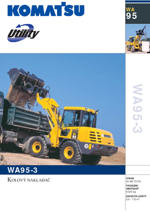 Колесни товарачи Komatsu WA95-3