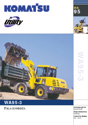Колесни товарачи Komatsu WA95-3