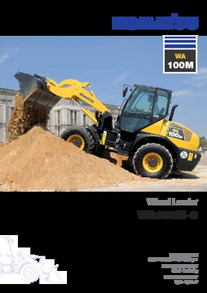 Колесни товарачи Komatsu WA100M-6
