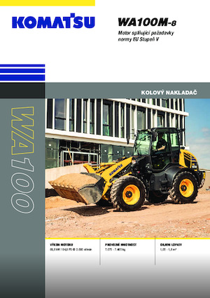 Колесни товарачи Komatsu WA100M-8E0