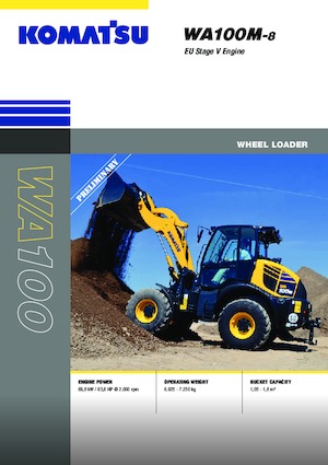 Колесни товарачи Komatsu WA100M-8E0
