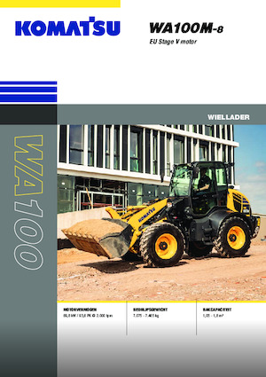 Колесни товарачи Komatsu WA100M-8E0