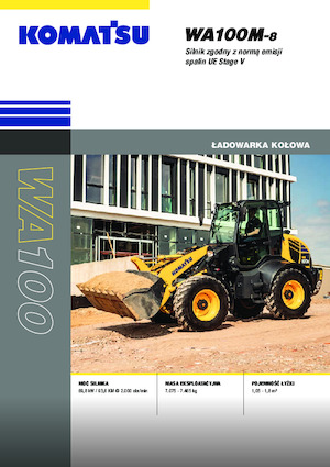 Колесни товарачи Komatsu WA100M-8E0