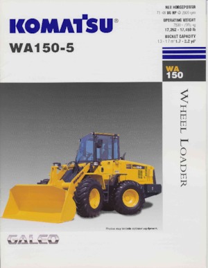Колесни товарачи Komatsu WA150-5