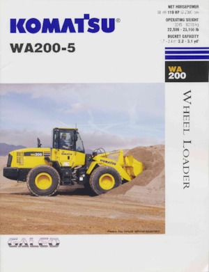 Колесни товарачи Komatsu WA200-5