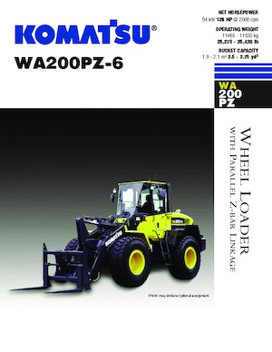 Колесни товарачи Komatsu WA200PZ-6