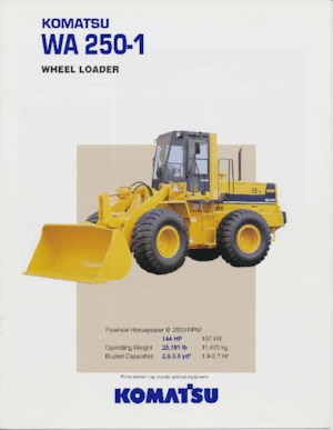 Колесни товарачи Komatsu WA250-1