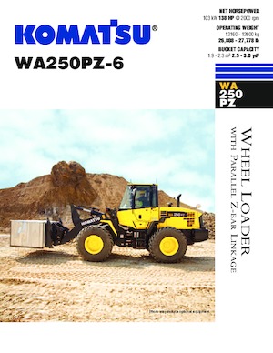 Колесни товарачи Komatsu WA250PZ-6