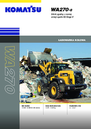 Колесни товарачи Komatsu WA270-8E0