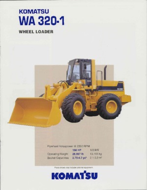Колесни товарачи Komatsu WA320-1