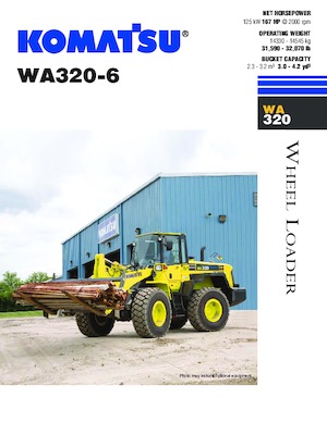 Колесни товарачи Komatsu WA320-6