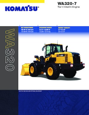 Колесни товарачи Komatsu WA320-7