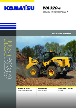 Колесни товарачи Komatsu WA320-8E0