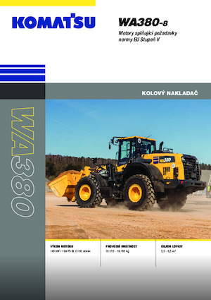 Колесни товарачи Komatsu WA380-8E0