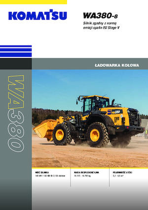 Колесни товарачи Komatsu WA380-8E0