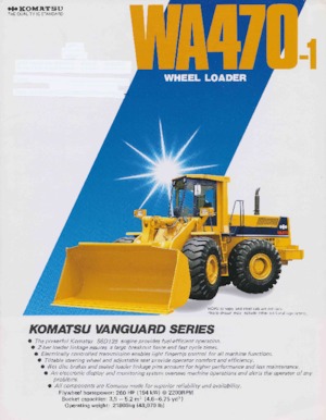 Колесни товарачи Komatsu WA470-1