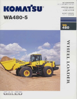 Колесни товарачи Komatsu WA470-7