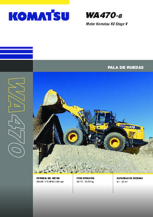 Колесни товарачи Komatsu WA470-8E0