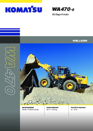 Колесни товарачи Komatsu WA470-8E0