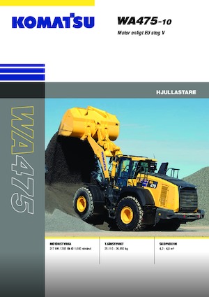 Колесни товарачи Komatsu WA475-10E0