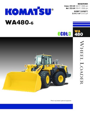 Колесни товарачи Komatsu WA480-6A