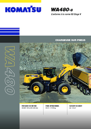 Колесни товарачи Komatsu WA480-8E0