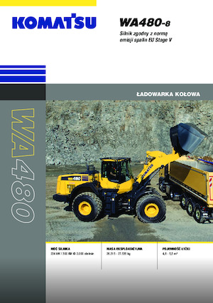 Колесни товарачи Komatsu WA480-8E0