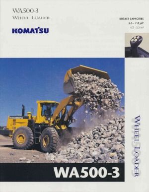 Колесни товарачи Komatsu WA500-3