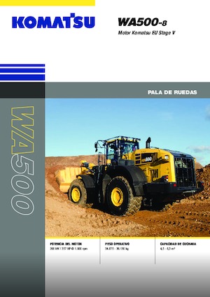 Колесни товарачи Komatsu WA500-8