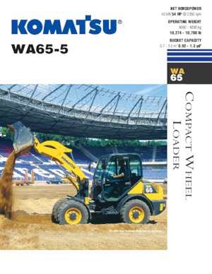 Колесни товарачи Komatsu WA65-5