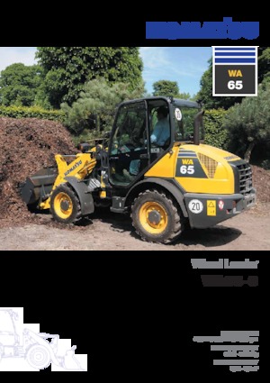 Колесни товарачи Komatsu WA65-6