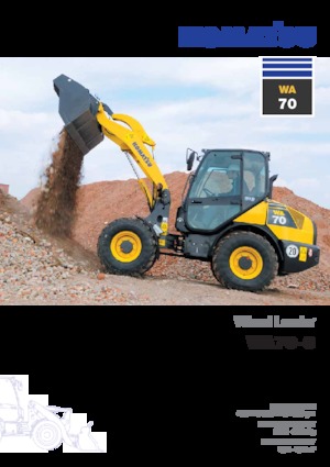 Колесни товарачи Komatsu WA70-5