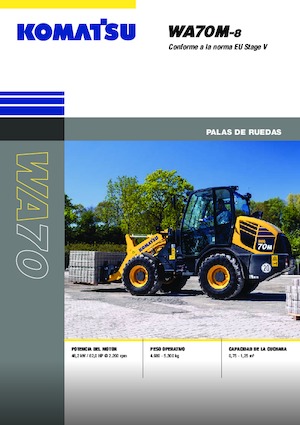 Колесни товарачи Komatsu WA70M-8E0