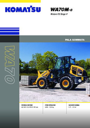 Колесни товарачи Komatsu WA70M-8E0