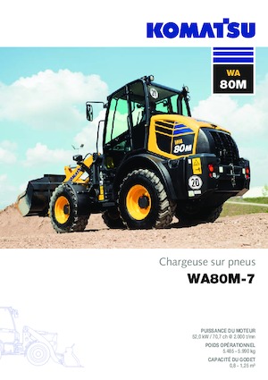 Колесни товарачи Komatsu WA80M-7 