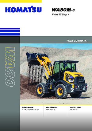 Колесни товарачи Komatsu WA80M-8E0