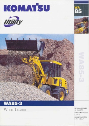 Колесни товарачи Komatsu WA85-3