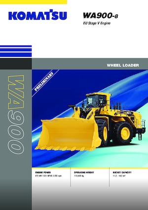 Колесни товарачи Komatsu WA900-8E0