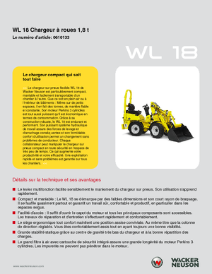 Колесни товарачи Wacker Neuson WL 18