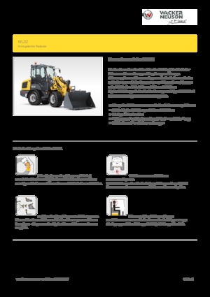 Колесни товарачи Wacker Neuson WL32