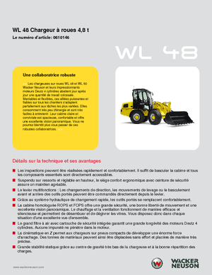 Колесни товарачи Wacker Neuson WL 48