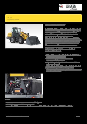 Колесни товарачи Wacker Neuson WL60